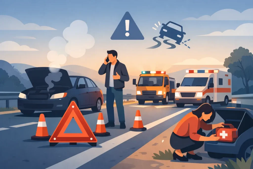 Roadside Emergency Safety Guide for Drivers